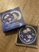 Chińska Panda AI 2022 z efektem UV - srebro 30g - unikat! Nr 593 /777