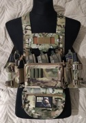 Chest rig Multicam z dodatkami nowy 