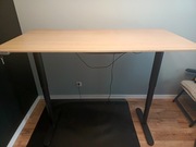 Biurko elektryczne podnoszone regulowane 160x80 BEKANT ikea
