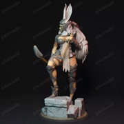 Figurka druk 3D żywica 12K " Fran - Final Fantasy - F1087 " - 120 mm