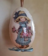 Wielkanocne Pisanki gęsie Decoupage