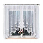 Firana klasyczna żakard 140x300 cm BERENIKA biała