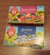 Dwie herbaty owocowe Teekanne