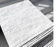 KAMIEŃ DEKORACYJNY NATURALNY KWARCYT BIAŁY 15x60cm 