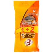 Maszynka do golenia BIC 3 Pouch BIC 6 sztuk
