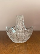 Oryginalny kryształowy koszyczek z czasów PRL-u