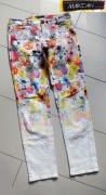 Marc Cain cudne spodnie kwieciste ombre r.M/L
