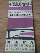 Mapa województwo lubelskie 1974 rok wydania
