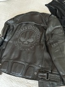 Kurtka skórzana Harley Davidson .Kieszenie.Wentylację.Ocieplenie Jak nowa  