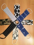 Maseczki dwuwarstwowe dla dorosłych cena za 8 szt