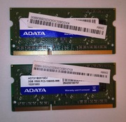 Pamięć RAM SO-DIMM 2x2GB 1RX8 PC3-10600S-999 DDR3