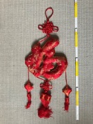 Duży wiszący znak ornament chiński Chiny