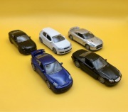 Bburago 1:64 zestaw Mercedes Porsche Golf