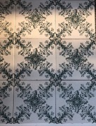 Stare niemieckie kafle ścienne. Art Nouveau Jugendstil Secesja 