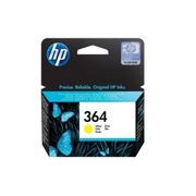 Oryginalny Tusz HP 364 żółty