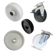 Kółka tworzywowe do wózków wędzarniczych i masarskich