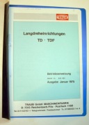 DTR AUTOMAT TRAUB TD 