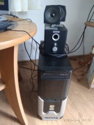 Komputer stacjonarny +Monitor + klawiatura - myszka + Głośniki 2.1 Manta
