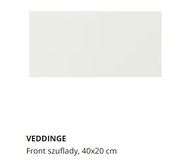 IKEA VEDDINGE Front szuflady, 40x20 cm, Nr: 102.054.35