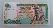 Sri Lanka, 10 rupii, Banknot Kolekcjonerski