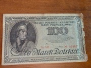 Banknot 100 MAREK POLSKICH 1919 r