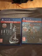 gra God of war i until dawn ps4 nowe