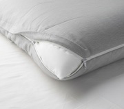 Poszwa na kołdrę i poszewka, jasnoszary/melanż 140x200/80x80 cm SPJUTVIAL