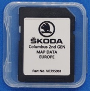 Aktualizacja map stacji multimedialnych Skoda