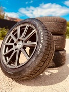 AEZ Straight Dark (Grafiet, Mat) + Opony zimowe 245/45/18 RunFlat