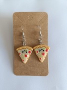 Kolczyki zawieszka pizza