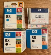 Tusz HP 88 C9396AE C9385AE C9391AE KOMPLET czterech tuszy.