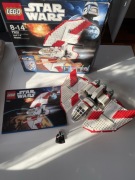LEGO Star Wars 7931 Jedi T6 Shuttle, figurka Shaak Ti, Pudełko i Instrukcja