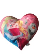 Frozen kolorowa poduszka dziecięca serce
