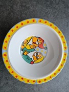 Talerzyk porcelanowy głęboki dziecięcy Mikołaj