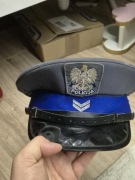 Czapka sierżanta policji 