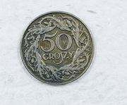 Moneta 50 GR GROSZY 1923 