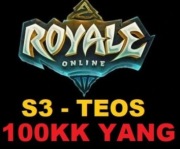 ROYALE ONLINE TEOS - 100KK YANG 100.000.000 YANG l 100% LEGIT