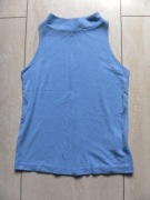 Niebieska bluzka półgolf BonPrix Bodyflirt 34,XS