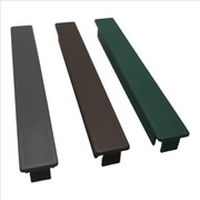 Zaślepki do profili metalowych 200x20 mm – antracyt, zielony, brąz, kolory