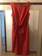 Elegancka Sukienka Czerwona Wieczorowa