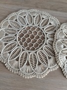 Serwetka obrus bieżnik oryginalna ręczna makrama unikat koronka j.wenecka