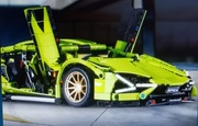 Lamborghini Sian z klocków kompatybilnych nowy zestaw 1280 elementów 1:14  