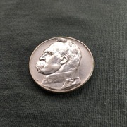 5 zł złotych Piłsudski 1936 r srebro