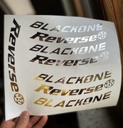 Naklejki CHROM - koła Reverse blackone dirt dh freeride mtb enduro xc