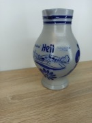 Dekoracyjny dzbanek ceramiczny – styl rustykalny / folk