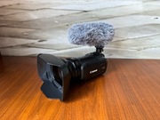 Canon VIXIA (LEGRIA) HF G10; konwerter 0,8x i mikrofon (oryginalne Canon)