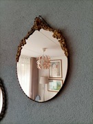 Lustro w oprawie metalowej