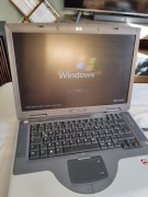 Laptop HP Compaq nx7010. Retro gaming, Windows XP