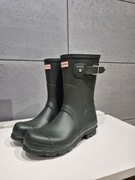 Kalosze Hunter kolor oliwkowy zielony 