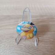 Holograficzna Przypinka HOLO handmade Pokémon Psyduck 32 mm